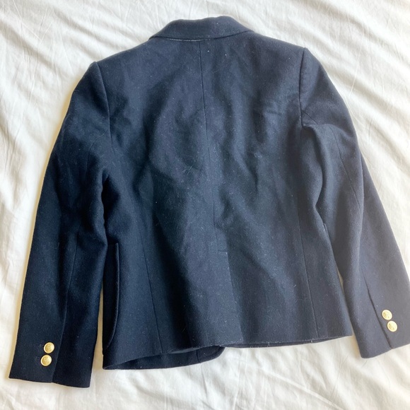 Uniqlo Wool Navy Blazer size S - Picture 3 of 5
